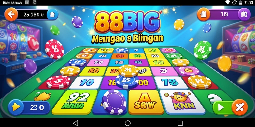Screenshot gameplay 88BIG yang menunjukkan keseruan bermain Bingo.
