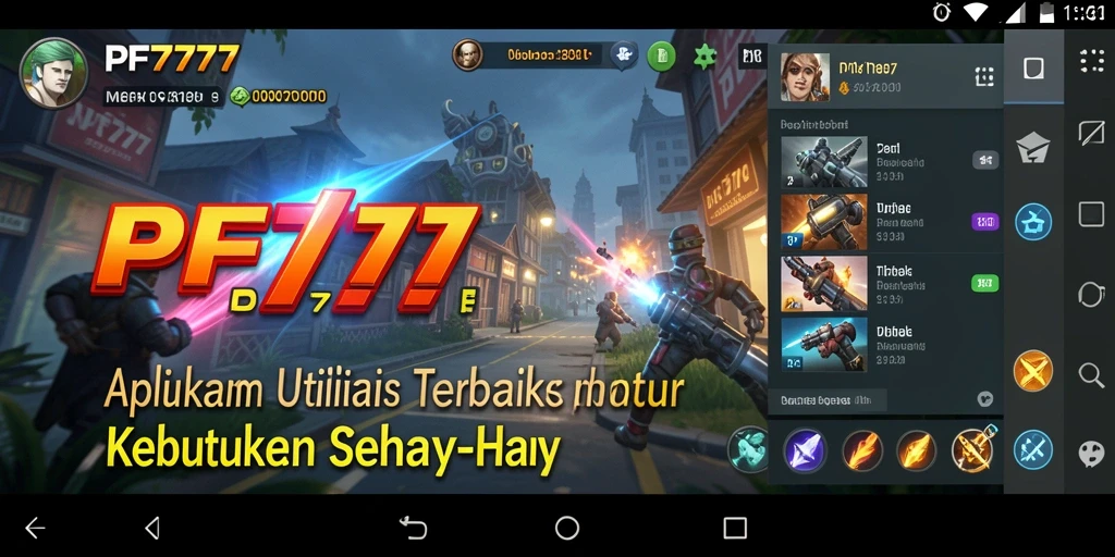 Tampilan screenshot PF777 menampilkan antarmuka pembersihan file yang sederhana dan efektif.