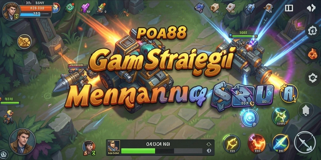 Screenshot utama POA88 menunjukkan gameplay strategi yang seru dan menantang.