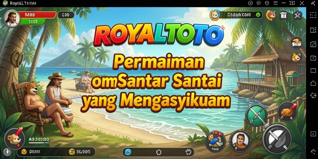Tampilan gameplay ROYALTOTO yang seru dan mengasyikkan.