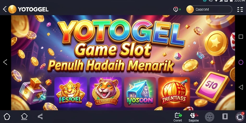 Tangkapan layar gameplay YOTOGEL yang menampilkan putaran Slot yang mendebarkan.